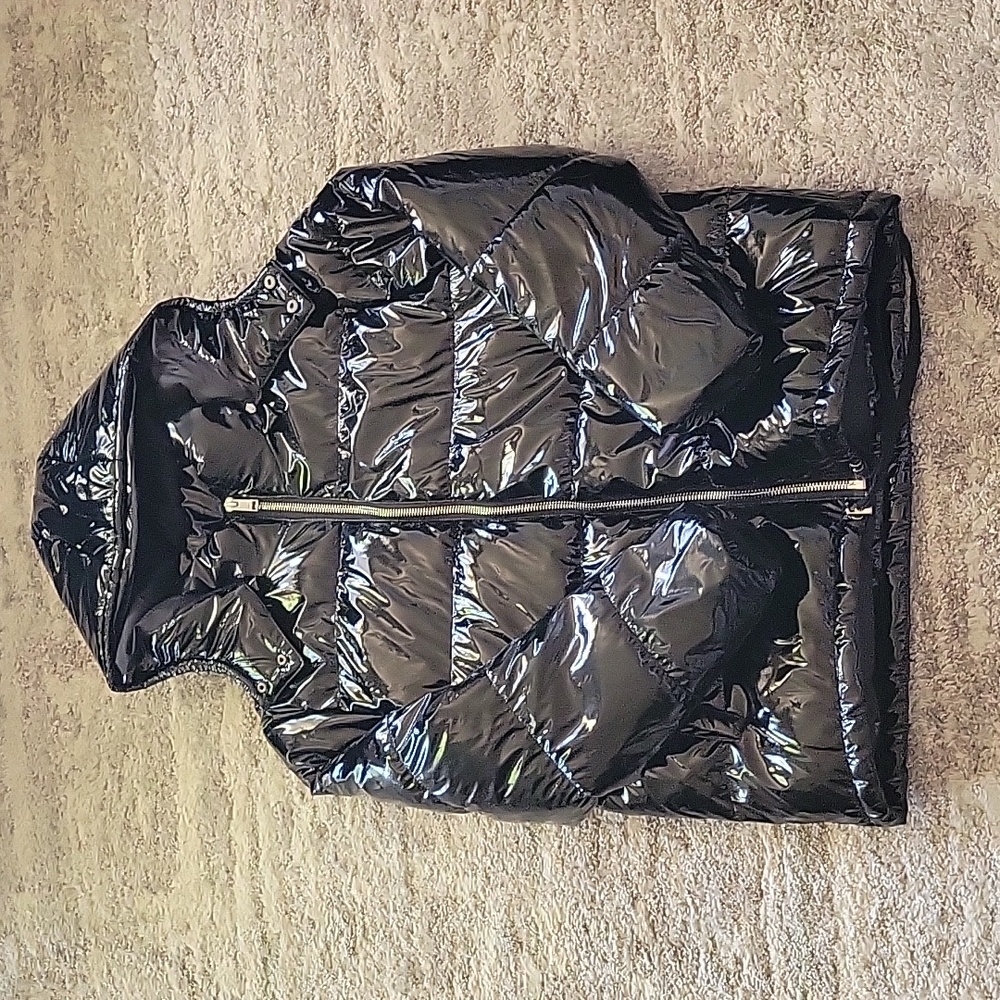 American Stitch Black Puffer Jacket